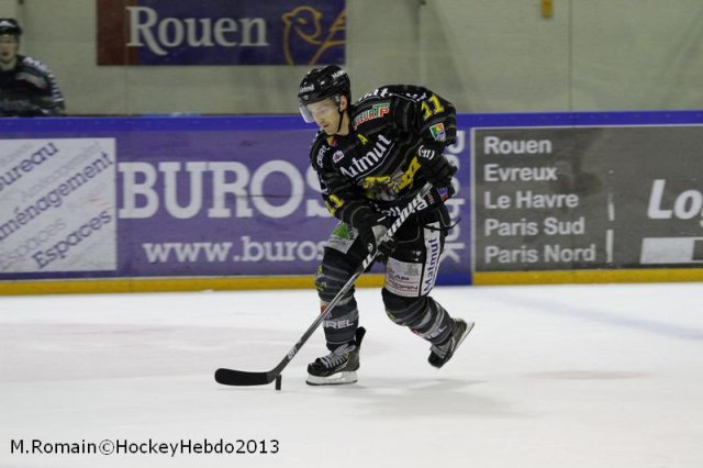 Photo hockey match Rouen - Dijon  le 15/02/2013