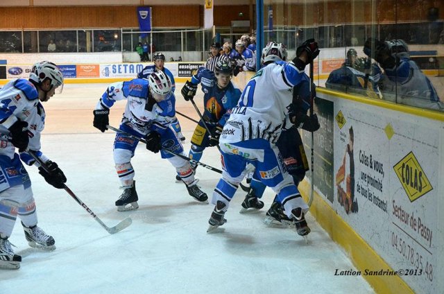 Photo hockey match Chamonix  - Gap  le 15/02/2013