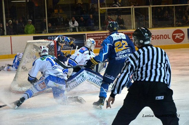 Photo hockey match Chamonix  - Gap  le 15/02/2013
