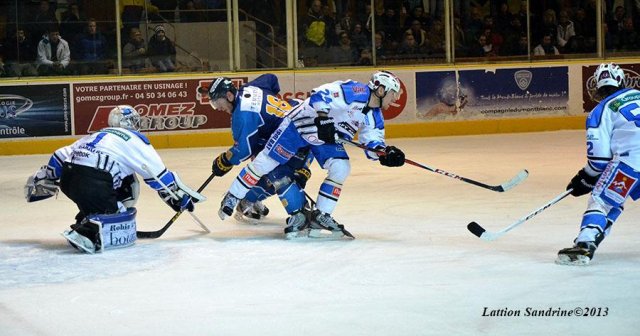 Photo hockey match Chamonix  - Gap  le 15/02/2013