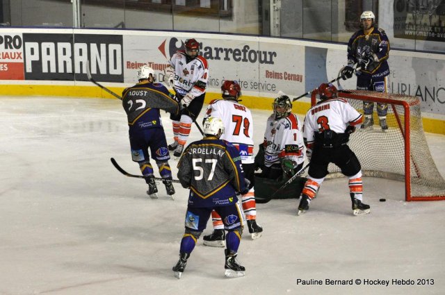 Photo hockey match Reims - Mont-Blanc le 15/02/2013