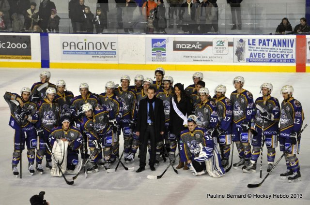 Photo hockey match Reims - Mont-Blanc le 15/02/2013