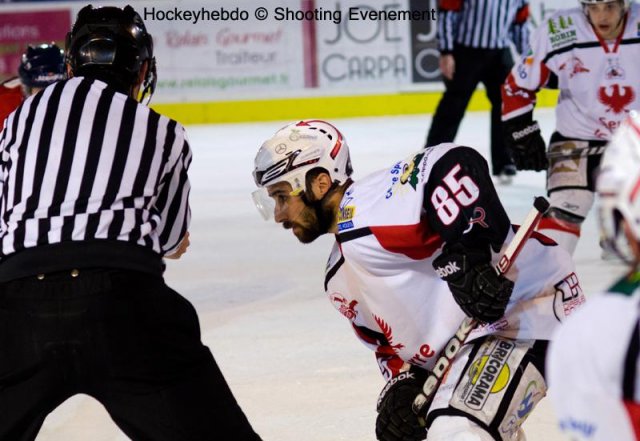 Photo hockey match Angers  - Briançon  le 19/02/2013