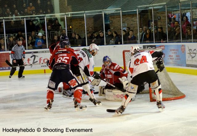Photo hockey match Angers  - Briançon  le 19/02/2013