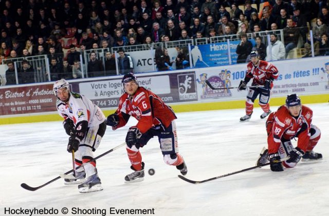 Photo hockey match Angers  - Briançon  le 19/02/2013