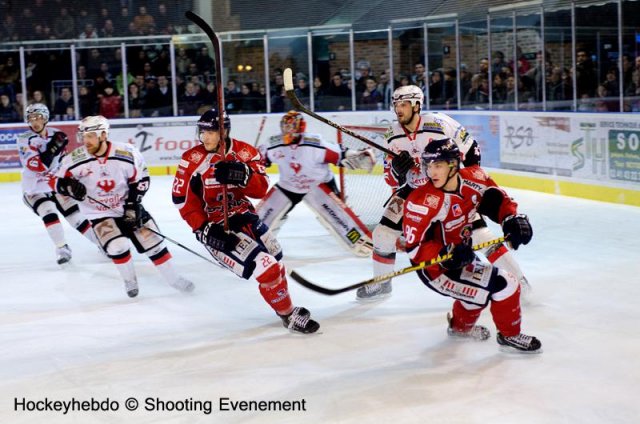 Photo hockey match Angers  - Briançon  le 19/02/2013