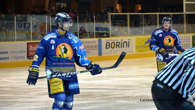 Photo hockey match Chamonix  - Mulhouse le 19/02/2013