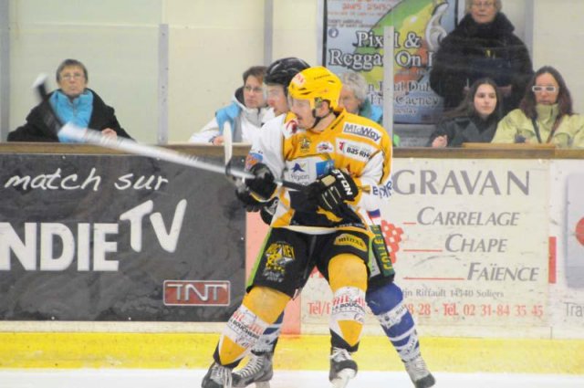 Photo hockey match Caen  - Strasbourg  le 19/02/2013