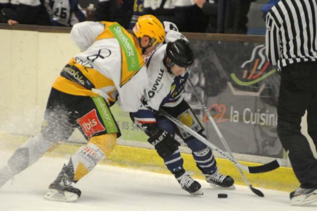 Photo hockey match Caen  - Strasbourg  le 19/02/2013