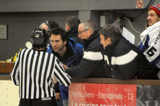 Photo hockey match Caen  - Strasbourg  le 19/02/2013