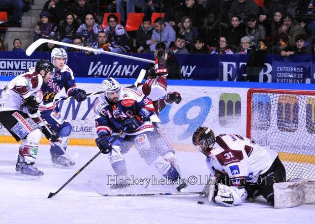 Photo hockey match Grenoble  - Morzine-Avoriaz le 19/02/2013