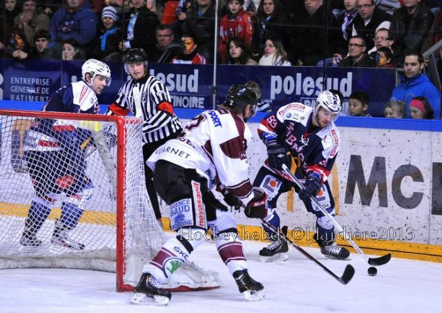 Photo hockey match Grenoble  - Morzine-Avoriaz le 19/02/2013