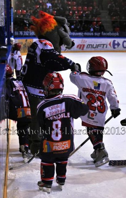 Photo hockey match Grenoble  - Morzine-Avoriaz le 19/02/2013