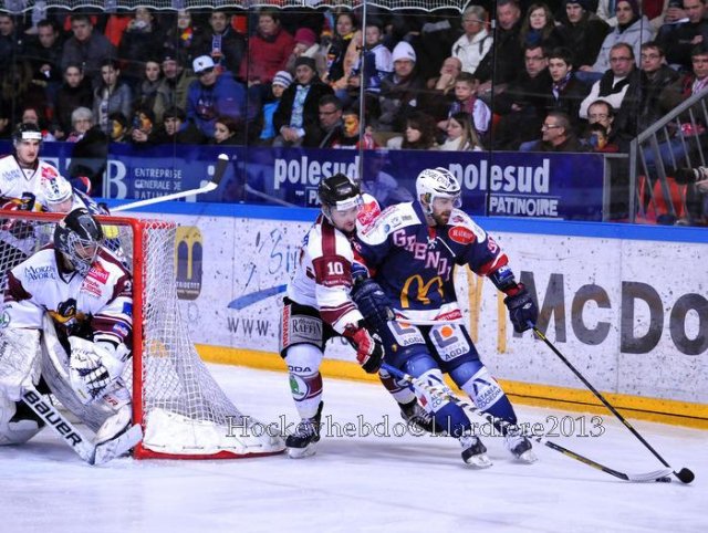 Photo hockey match Grenoble  - Morzine-Avoriaz le 19/02/2013