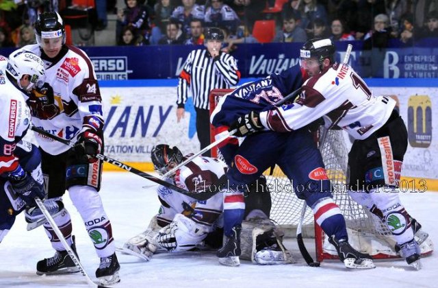 Photo hockey match Grenoble  - Morzine-Avoriaz le 19/02/2013