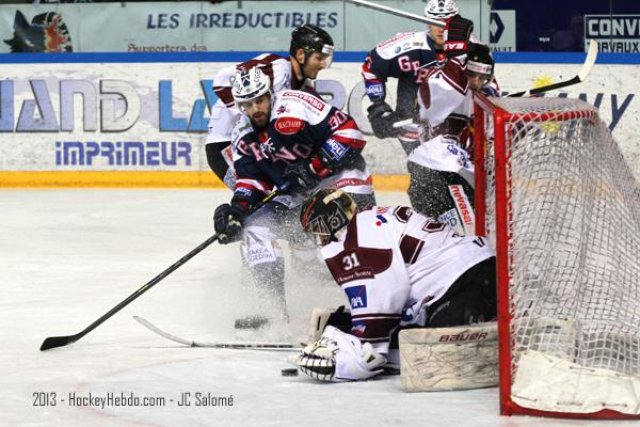 Photo hockey match Grenoble  - Morzine-Avoriaz le 19/02/2013