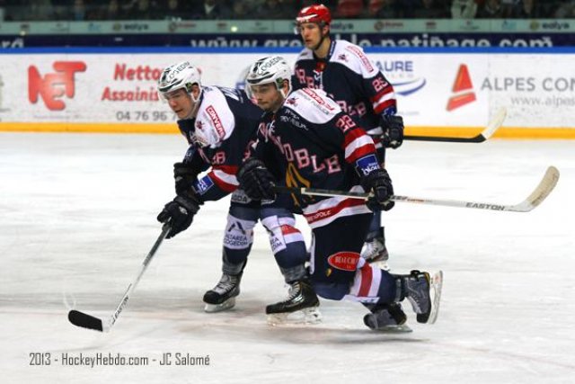 Photo hockey match Grenoble  - Morzine-Avoriaz le 19/02/2013