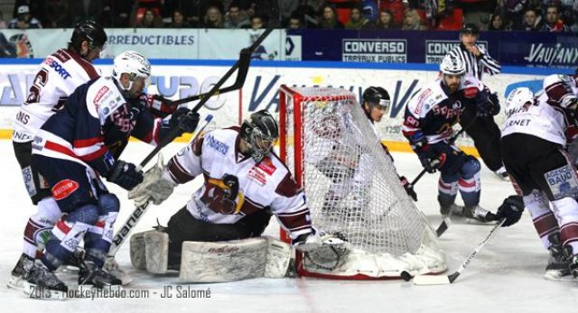 Photo hockey match Grenoble  - Morzine-Avoriaz le 19/02/2013
