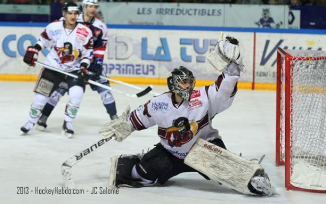 Photo hockey match Grenoble  - Morzine-Avoriaz le 19/02/2013