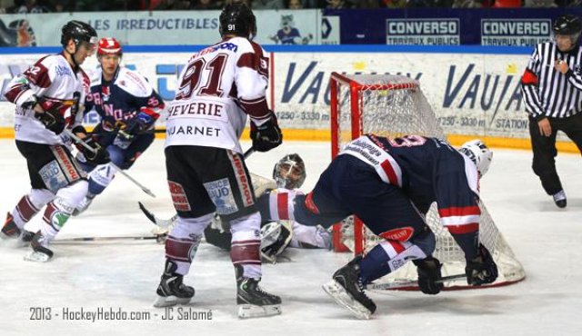 Photo hockey match Grenoble  - Morzine-Avoriaz le 19/02/2013