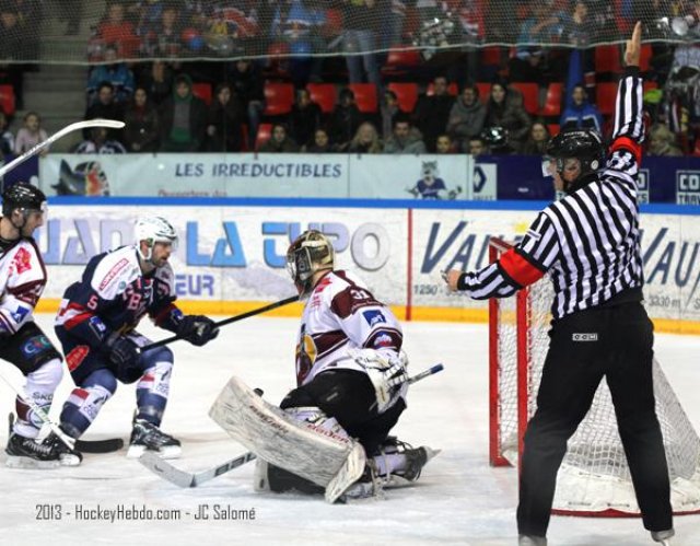 Photo hockey match Grenoble  - Morzine-Avoriaz le 19/02/2013