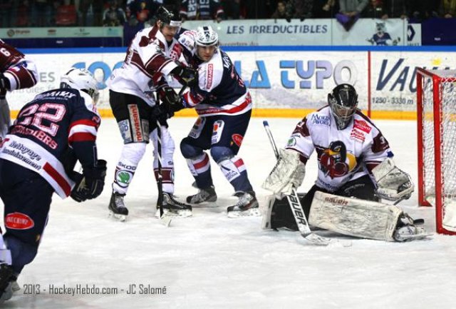 Photo hockey match Grenoble  - Morzine-Avoriaz le 19/02/2013