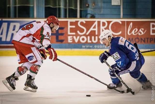 Photo hockey match Montpellier  - Courbevoie  le 16/02/2013