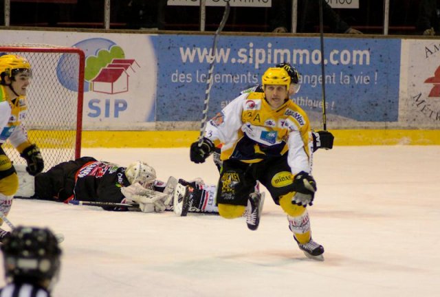 Photo hockey match Amiens  - Strasbourg  le 22/02/2013