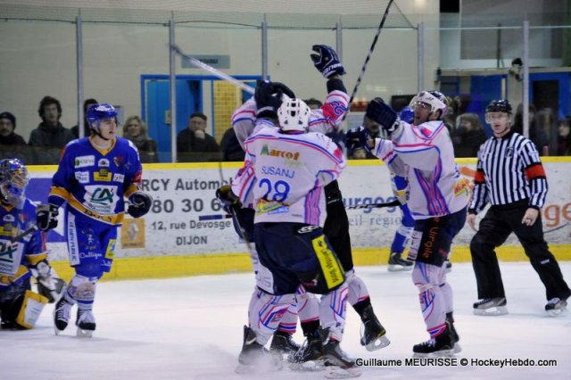 Photo hockey match Dijon  - Epinal  le 22/02/2013