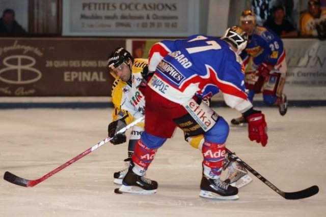 Photo hockey match Epinal  - Rouen le 11/11/2008