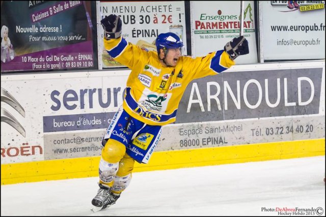 Photo hockey match Epinal  - Dijon  le 26/02/2013