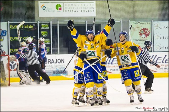 Photo hockey match Epinal  - Dijon  le 26/02/2013