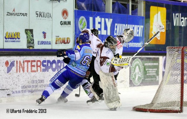 Photo hockey match Villard-de-Lans - Morzine-Avoriaz le 27/02/2013