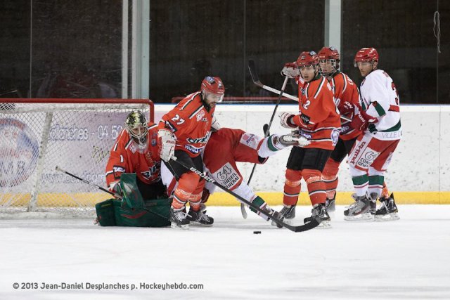Photo hockey match Mont-Blanc - Anglet le 23/02/2013
