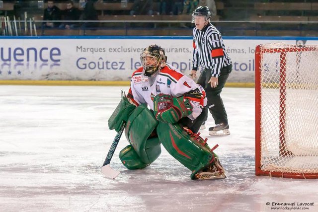 Photo hockey match Lyon - Mont-Blanc le 02/03/2013