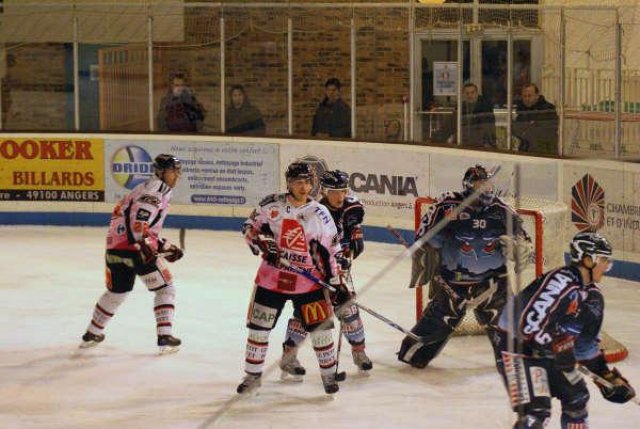 Photo hockey match Angers  - Amiens  le 18/11/2008