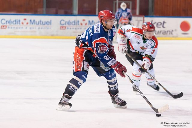 Photo hockey match Lyon - Mont-Blanc le 02/03/2013