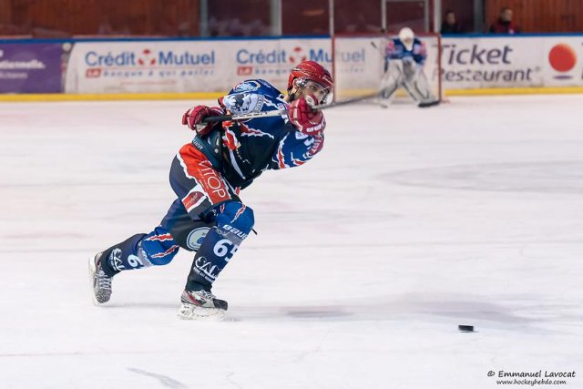 Photo hockey match Lyon - Mont-Blanc le 02/03/2013