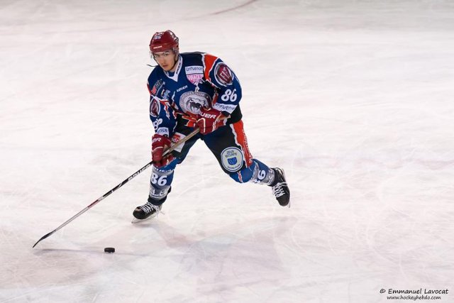 Photo hockey match Lyon - Mont-Blanc le 02/03/2013