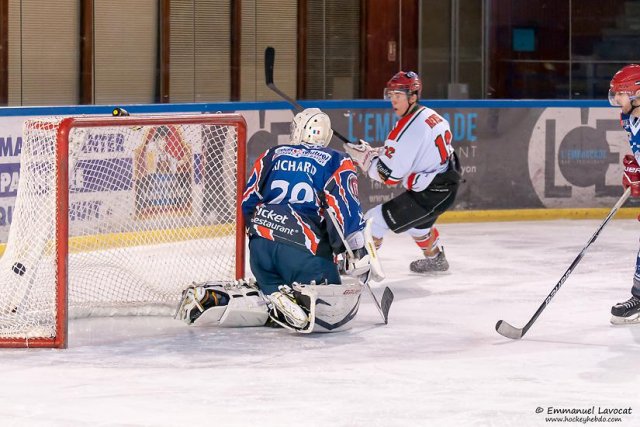 Photo hockey match Lyon - Mont-Blanc le 02/03/2013
