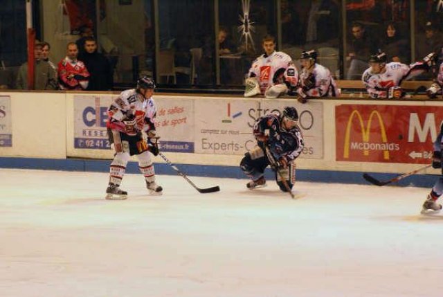 Photo hockey match Angers  - Amiens  le 18/11/2008