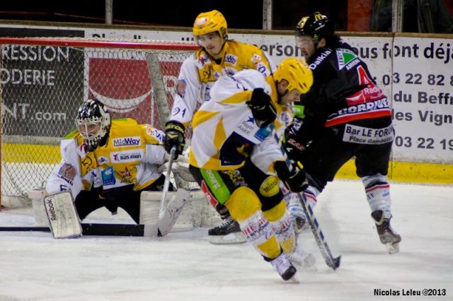 Photo hockey match Amiens  - Strasbourg  le 02/03/2013