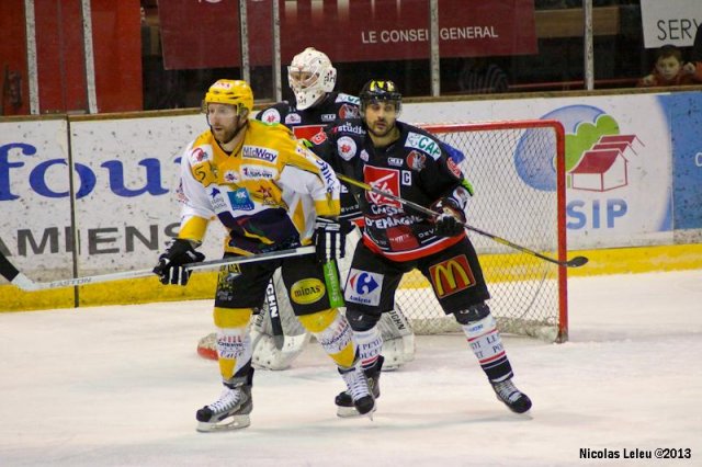 Photo hockey match Amiens  - Strasbourg  le 02/03/2013