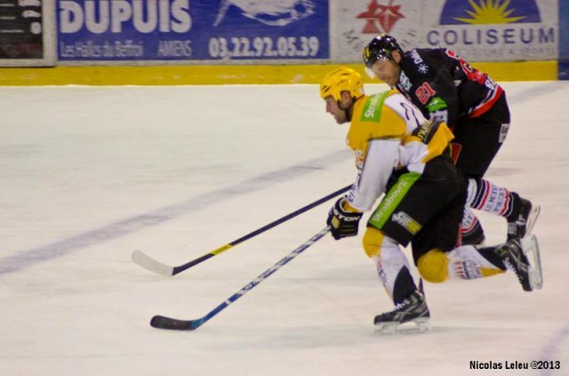 Photo hockey match Amiens  - Strasbourg  le 02/03/2013