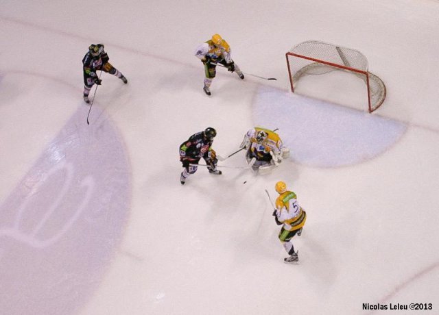 Photo hockey match Amiens  - Strasbourg  le 02/03/2013