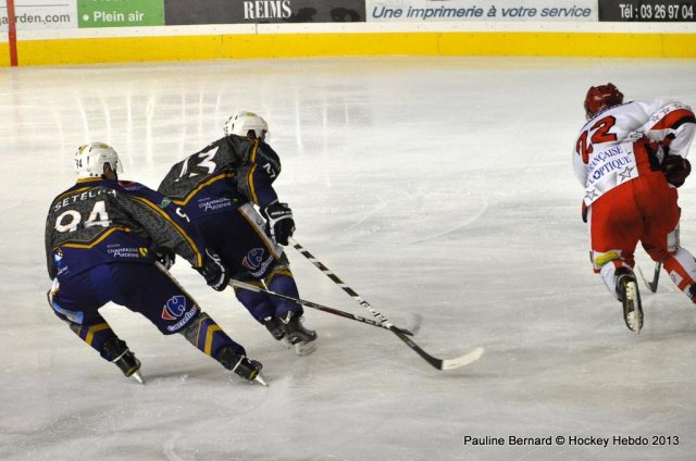 Photo hockey match Reims* - Amnéville le 01/03/2013