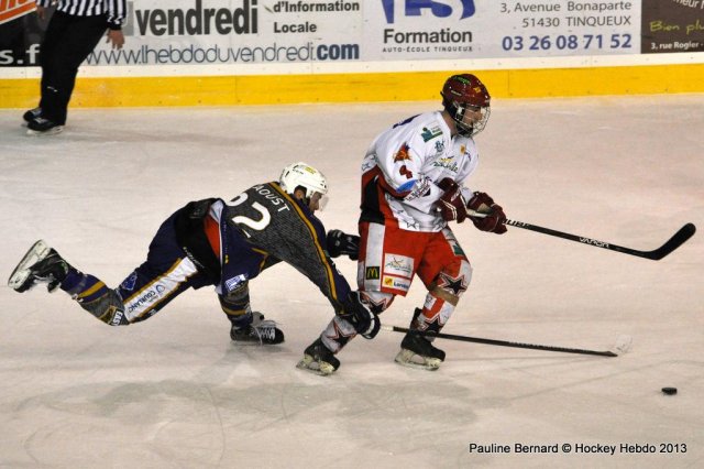 Photo hockey match Reims* - Amnéville le 01/03/2013