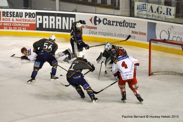 Photo hockey match Reims* - Amnéville le 01/03/2013