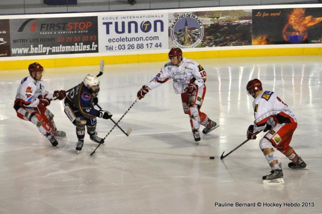 Photo hockey match Reims* - Amnéville le 01/03/2013