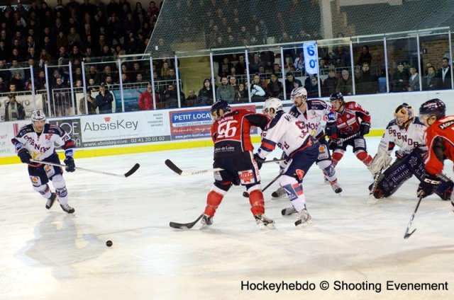 Photo hockey match Angers  - Grenoble  le 05/03/2013